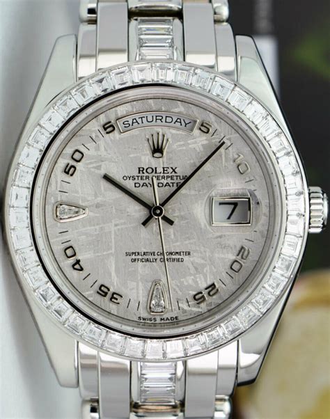 Rolex masterpiece platinum meteorite